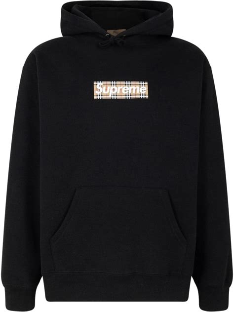 supreme burberry hoodies|burberry hoodie for men.